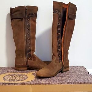 Born Albi Natural Knne High Boots